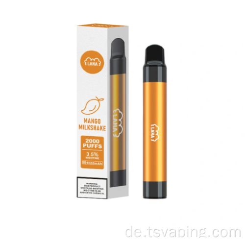 Niedriger Preis gute Einweg -Lana -Vape -Stift von guter Qualität